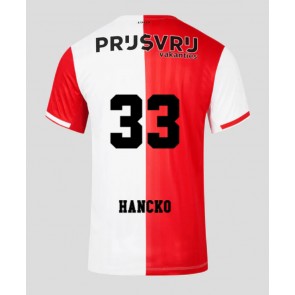 Feyenoord David Hancko #33 Hemmatröja 2023-24 Kortärmad